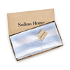 Sky Blue and White Cabana Stripe