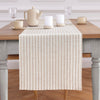 Natural and White Amalfi Stripe