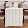 Natural & White Capri Stripe