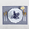 Navy Gingham