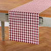 Burgundy Gingham