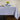 Navy & White | Amalfi Stripe Navy & White Linen Tablecloth Displayed Flat For Product View