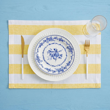 Primrose Yellow & White