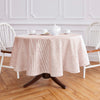 Cinnamon and White Narrow Stripe