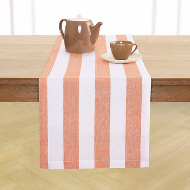 Orange & White