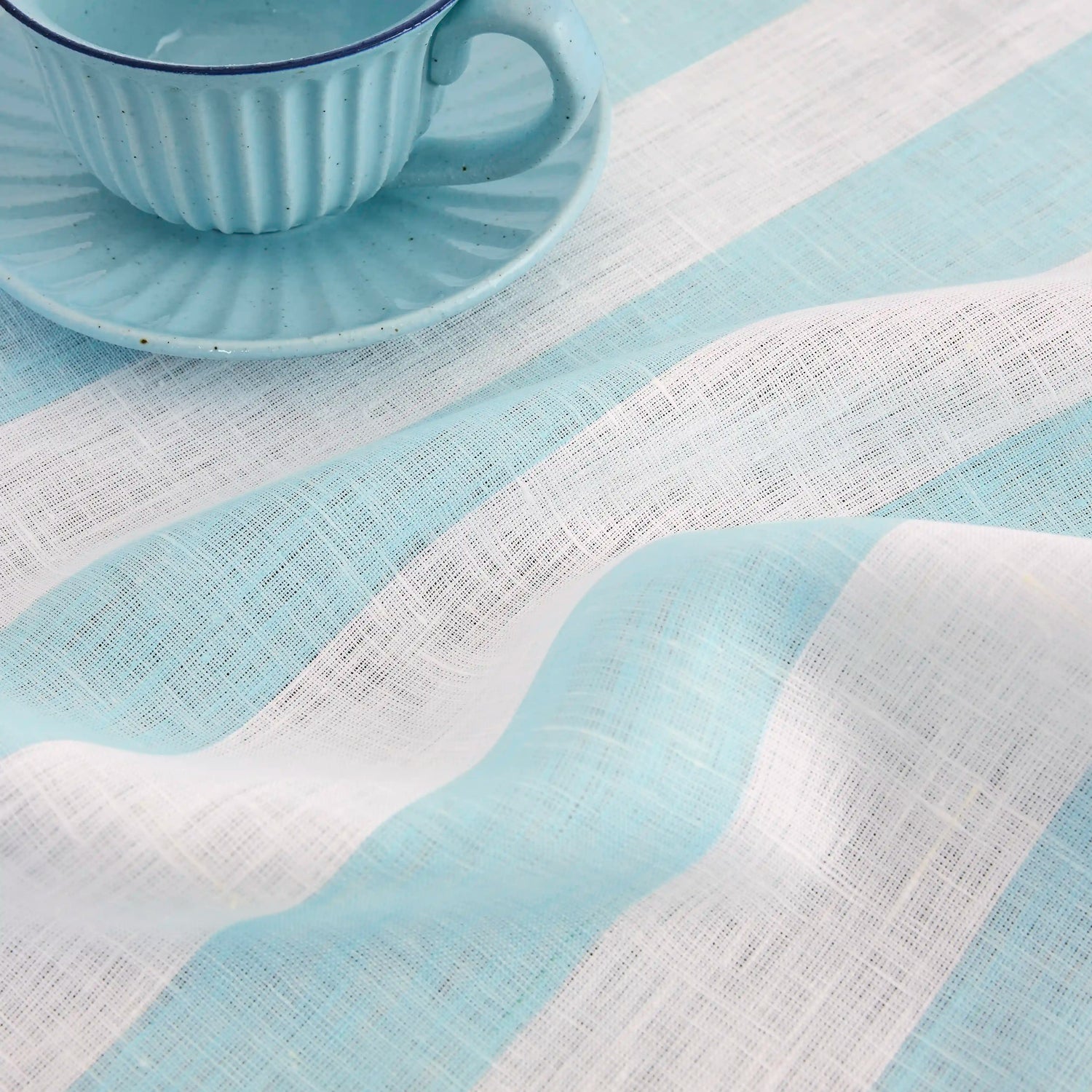 Aqua & White