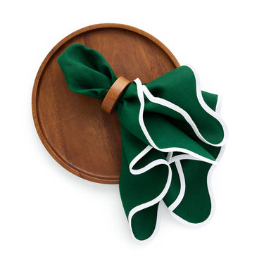 White & Christmas Green