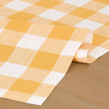 Mustard & White