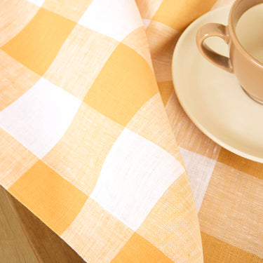 Mustard & White