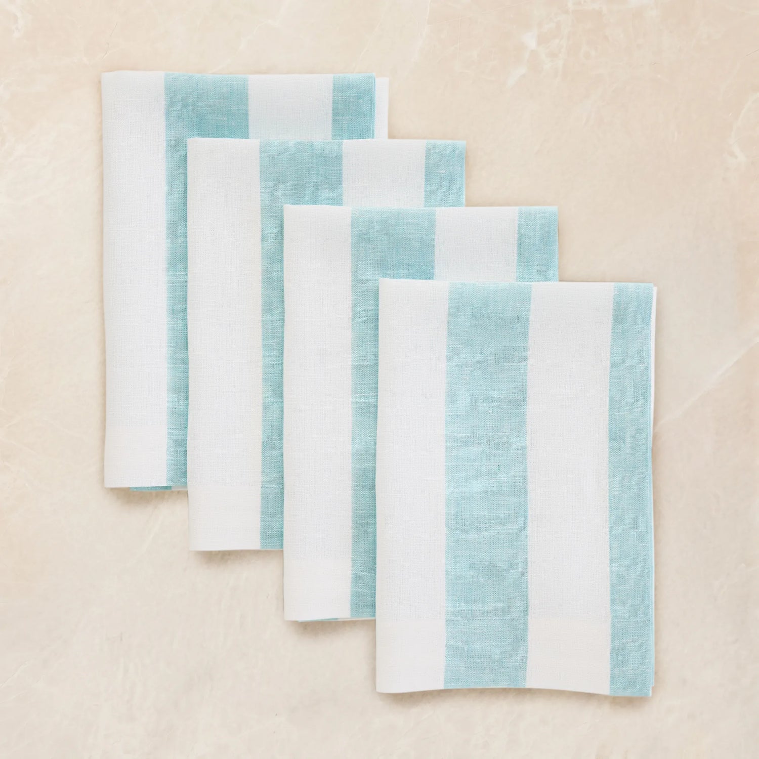 Aqua & White