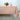 Pumpkin & Natural | Amalfi Stripe Pumpkin & Natural Linen Tablecloth Displayed Flat For Product View