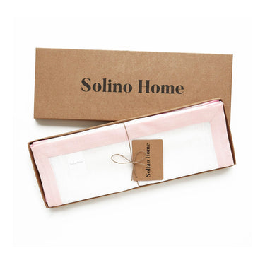 Blush Pink & White