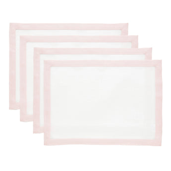 Blush Pink & White