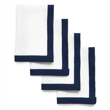 Navy & White