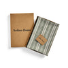 Green and White Chelsea Stripe