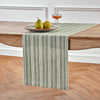 Green and White Chelsea Stripe
