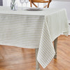 Sage and White Amalfi Stripe