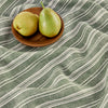 Green and White Chelsea Stripe