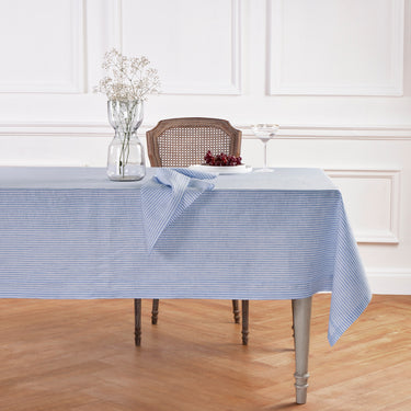 Cornflower Blue & White