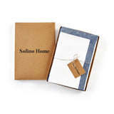 Chambray Indigo & White