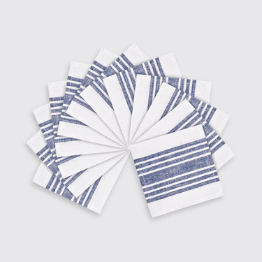 Navy & White