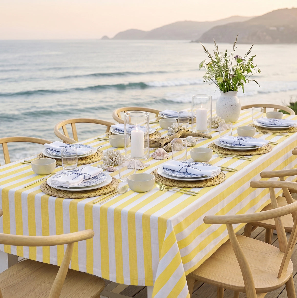 Cabana Stripe Tablecloth