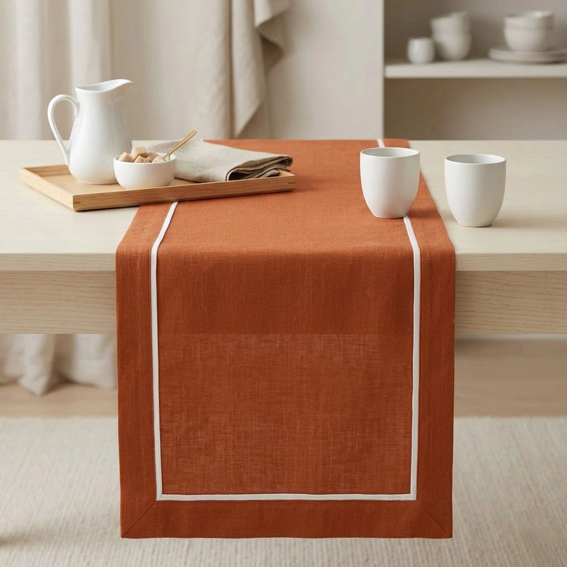 Kensington Linen Table Runner