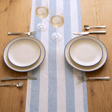Sky Blue & White