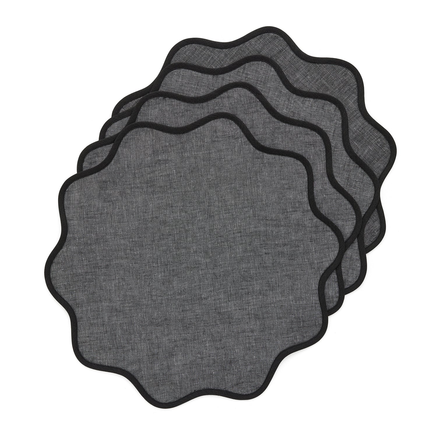 Black & Charcoal Grey