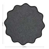 Black & Charcoal Grey