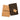 Brown Sugar & Black | Solino Home Amalfi Stripe Brown Sugar & Black Linen Dinner Napkin Set In Branded Packaging