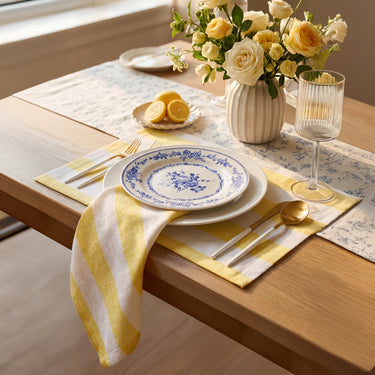 Primrose Yellow & White