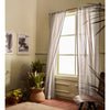 Natural and White Cabana Stripe