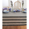 Black and Natural Cabana Stripe