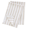 Natural & White Capri Stripe