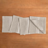 White and Natural French Stripe