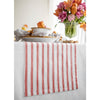 Red & White Capri Stripe