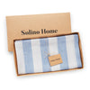 Sky Blue and White Cabana Stripe
