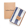 Navy and White Cabana Stripe