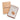 Natural & White | Solino Home Amalfi Stripe Natural & White Linen Dinner Napkin Set In Branded Packaging