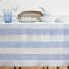 Sky Blue and White Cabana Stripe