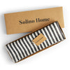 Black and White Amalfi Stripe