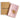 Cherry Blossom & White | Solino Home Amalfi Stripe Cherry Blossom & White Linen Dinner Napkin Set In Branded Packaging