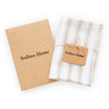 Natural & White Capri Stripe