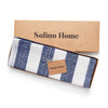 Navy and White Cabana Stripe