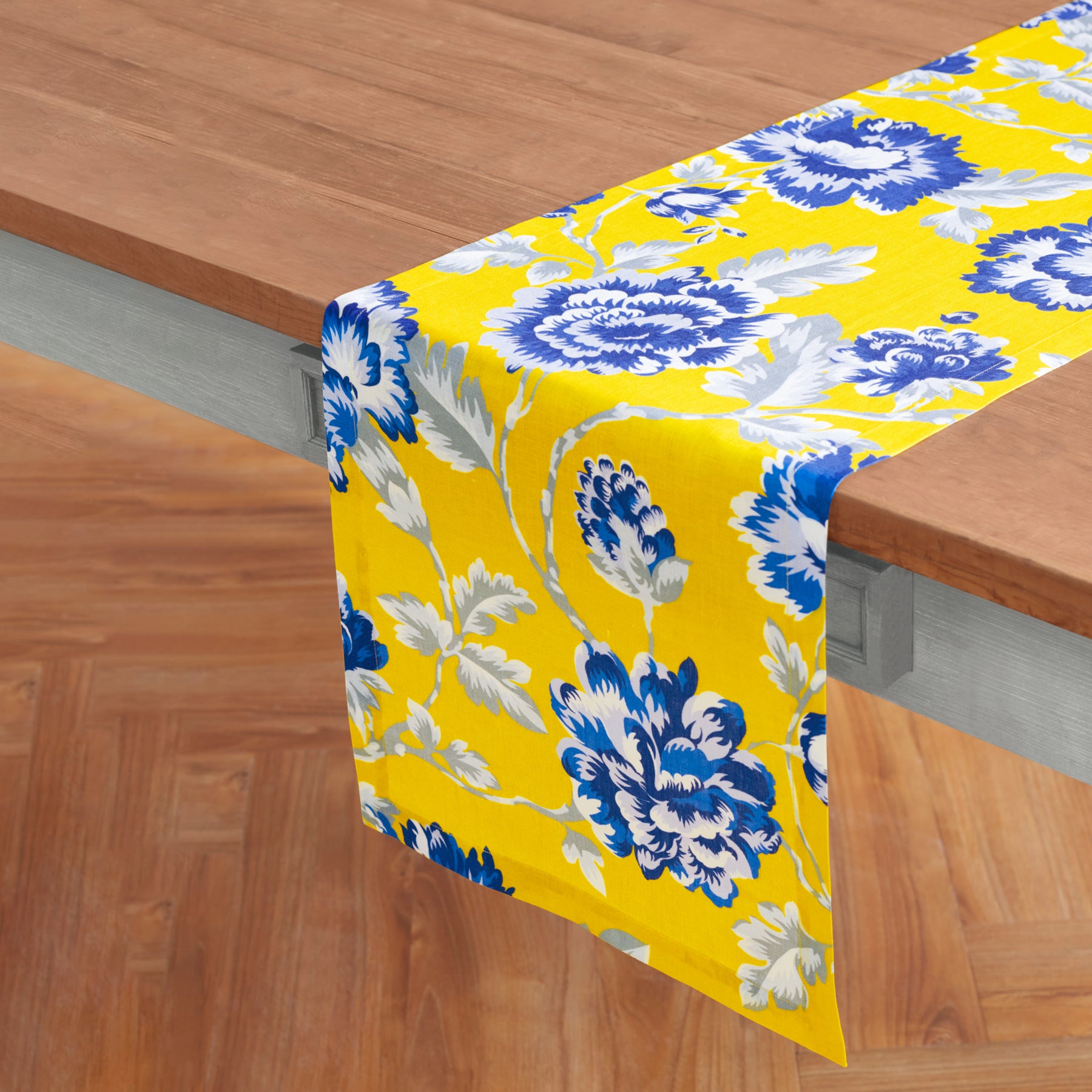 Spring Floral - Yellow and Blue