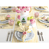 Primrose Yellow and White Amalfi Stripe