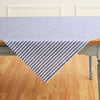 Navy and White Amalfi Stripe