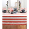 Red and White Cabana Stripe