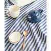 Navy and White Amalfi Stripe